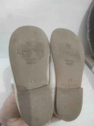 Zapatitos charol niña Landos talla 24