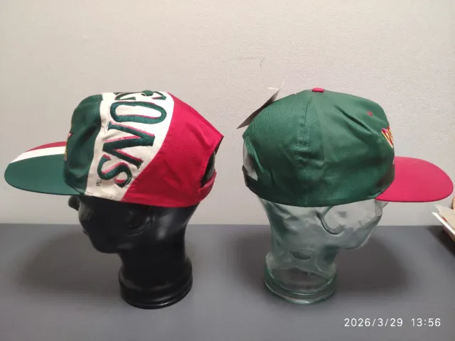 2 Gorras Vintage Barcelona Dragons NFL gorra