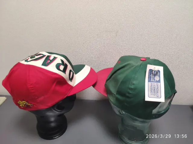 2 Gorras Vintage Barcelona Dragons NFL gorra