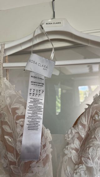 Vestido de Novia Blanco Encaje Tul