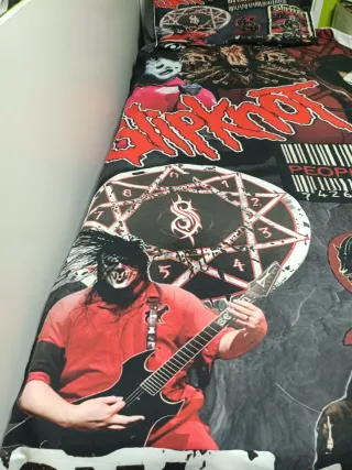 Slipknot funda nórdica para cama de 90