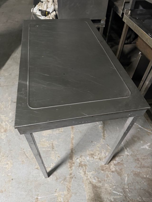 Mesa de acero APOYO inoxidable industrial