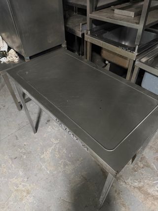 Mesa de acero APOYO inoxidable industrial