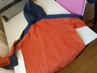 Sudadera GSD Naranja y Azul talla 12