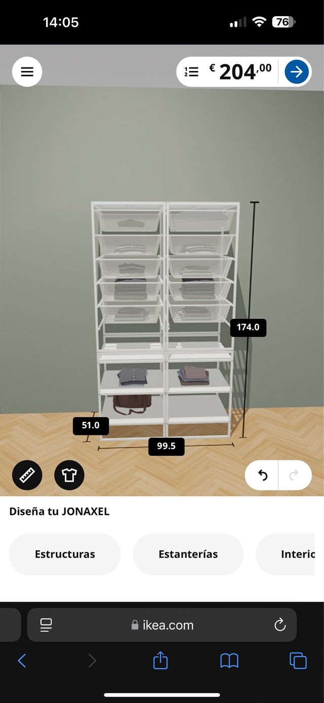 Armario Cajonera Metálico Blanco Jonaxel