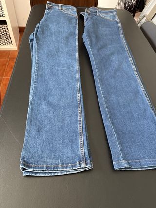 Lote 2 Pantalones Vaqueros Wrangler Azules