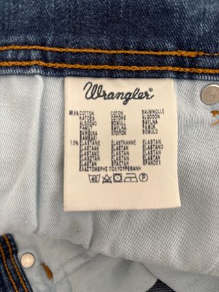 Lote 2 Pantalones Vaqueros Wrangler Azules