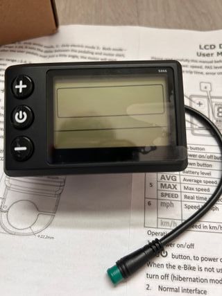 Pantalla Patinete/Bici Eléctrico 36/48V