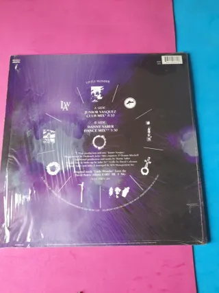 Lote David Bowie Vinilo + CD Single Llittle wonder