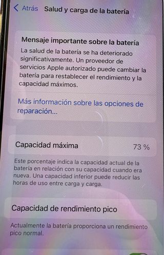 iPhone XS 64GB Plata