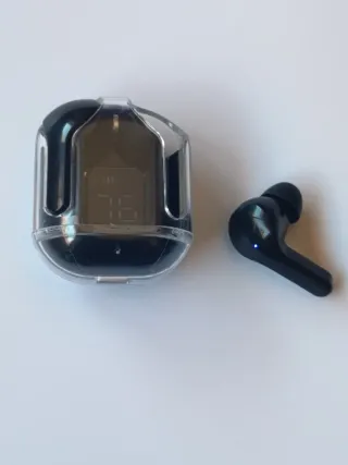 Cascos Inalámbricos con Caja Transparente