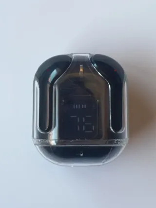 Cascos Inalámbricos con Caja Transparente