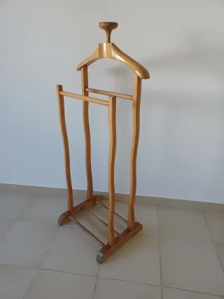Galán de noche madera antiguo