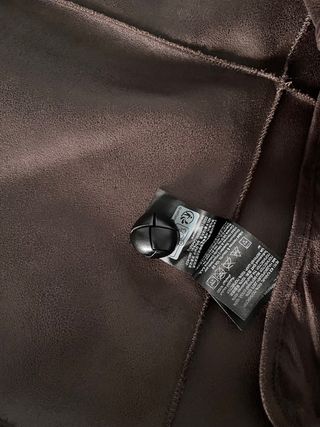 Chaqueta efecto pelo marrón nueva