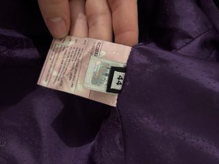 Dolce & Gabbana Pellicia Nera Viola