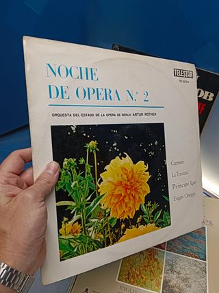 13 dischi, LP, vinili, opera, classica, zarzuela