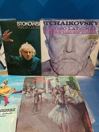 13 dischi, LP, vinili, opera, classica, zarzuela