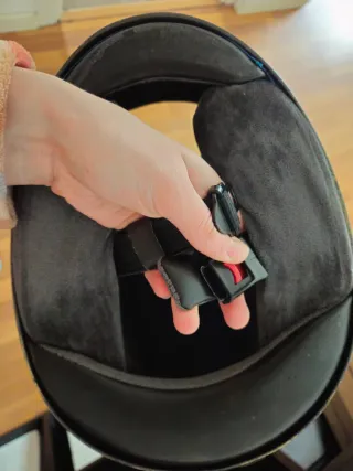 Casco de moto integral gris