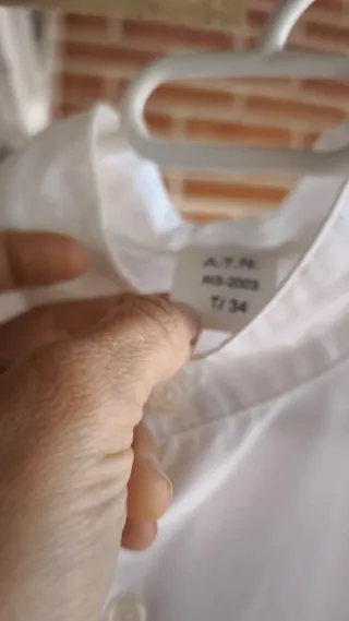 Camisa Huertana Murcia T.34 Blanca