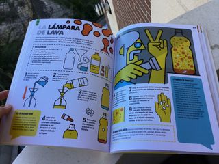 Libro Ciencia Asombrosa (experimentos en casa)