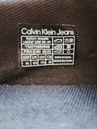 Zapatillas Calvin Klein Jeans Negras y Blancas
