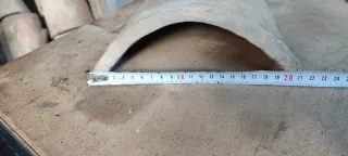 Tejas antiguas de barro, unas 300 aprox
