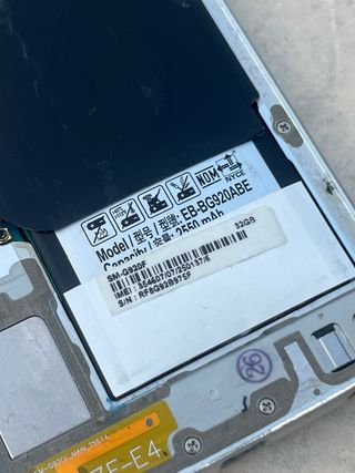 Samsung S6 32GB Blanco para piezas