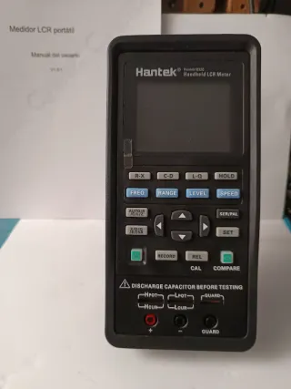 Medidor LCR Hantek Portátil