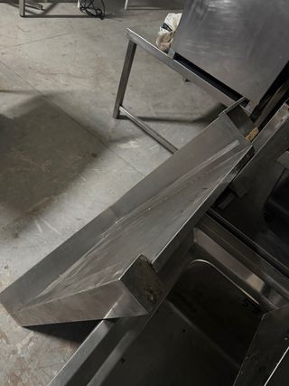 ENCIMERA industrial acero inoxidable 100x70