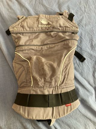 Mochila Portabebés Manduca Gris