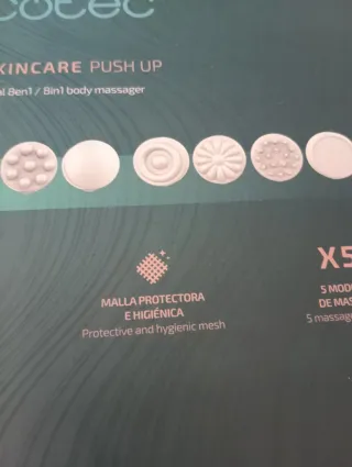 Cecotec Bamba Skincare Push Up Masajeador Corporal