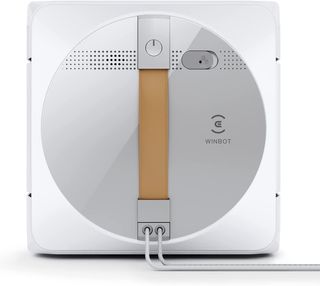 ECOVACS WINBOT W1 Pro Robot Limpiacristales, Lavado Eficiente con Win Slam 3.0, Tecnología de Pulverización Cruzada, Planificación Inteligente de la Limpieza, 2800 AP, Detección de Bordes