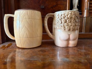 set 2 tazze vintage da collezione