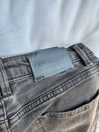 Pantalón vaquero gris Pull&Bear