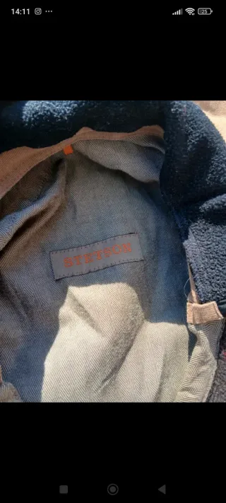 Gorra Stetson Talla 58 con orejeras