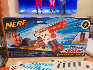 Pistola Nerf Super Soaker Motorizada