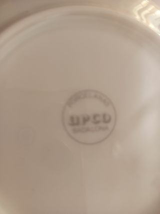 6 Tazas de porcelana fina, calidad, sin azucarero