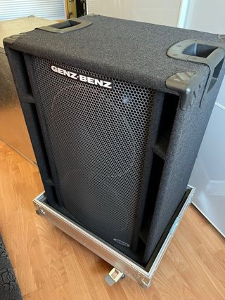 Flight case profesional altavoz/amplificador