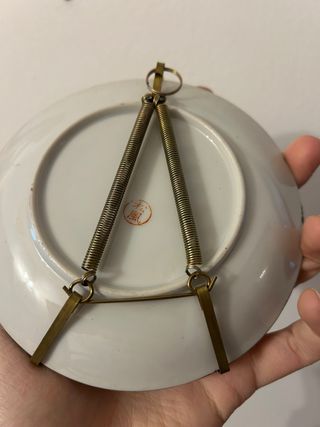 Set 6 piattini cinesi Satsuma vintage anni '50