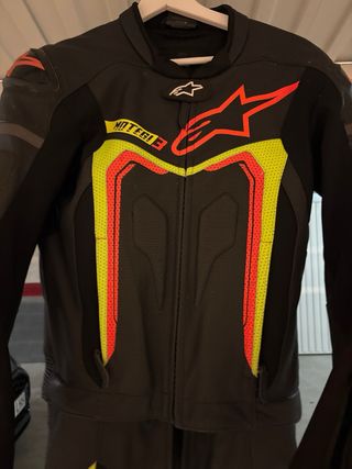 Mono Moto Alpinestars Motegi 3 Negro/Amarillo T 48