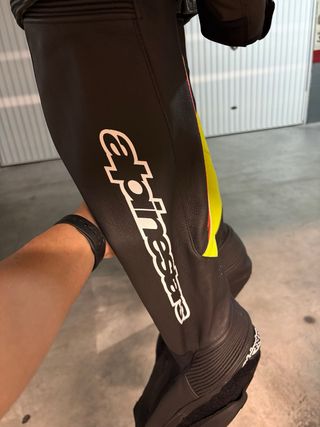 Mono Moto Alpinestars Motegi 3 Negro/Amarillo T 48