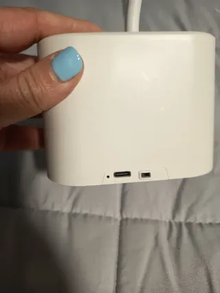 Flexo LED blanco con portalápices