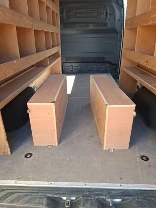 Estanterías vehiculo Taller Mercedes Sprinter L3 H