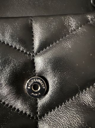 Bolso Saint Laurent Toy Puffer Negro