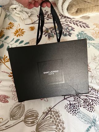 Bolso Saint Laurent Toy Puffer Negro