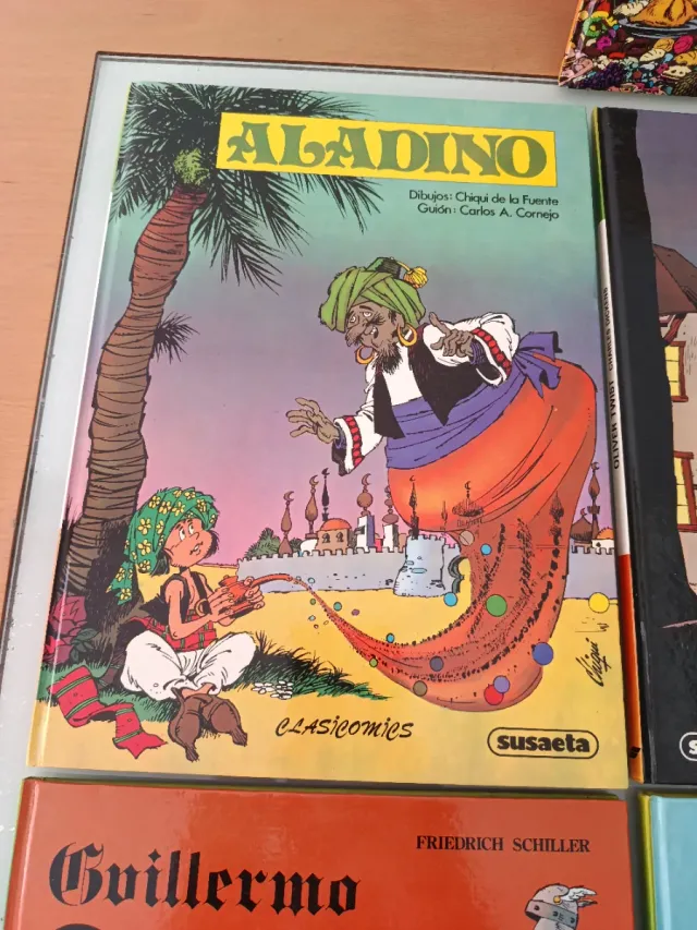 Pack 7 clasicomics susaeta