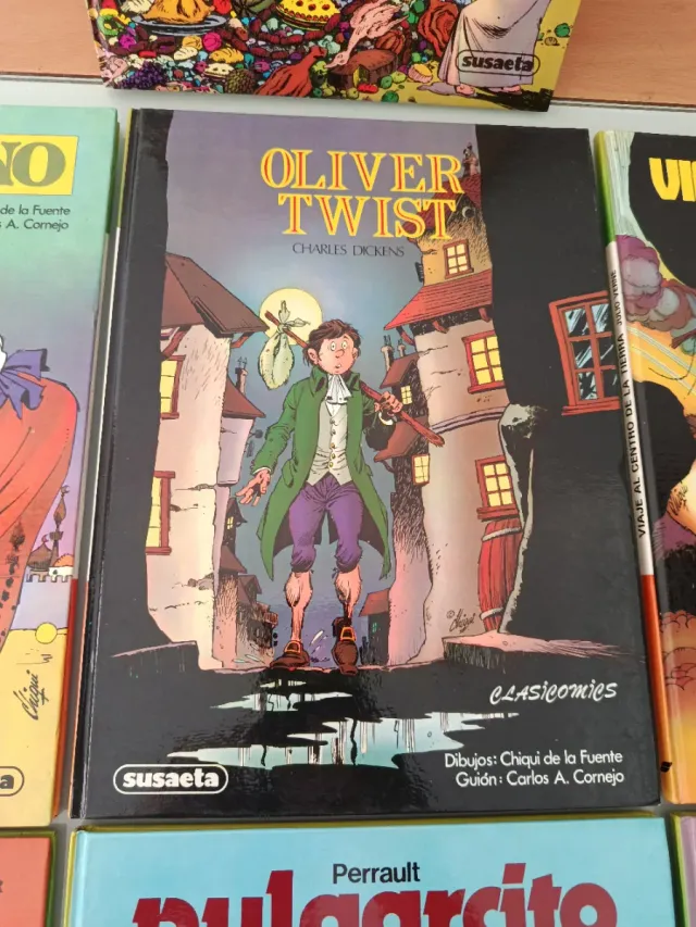 Pack 7 clasicomics susaeta