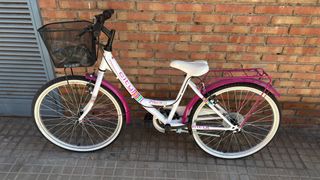 Bicicleta Niña City 24 con cesta