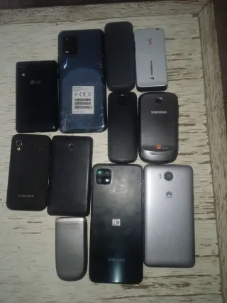 Lote de 11 móviles LG, Nokia, Samsung, Sony Xiaom