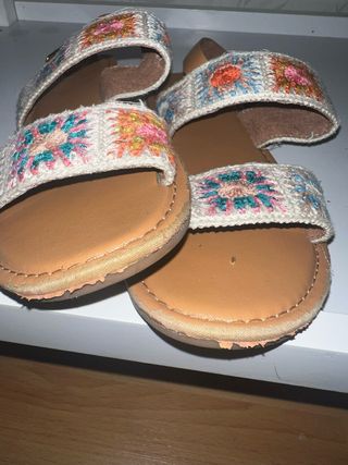 Sandalias Zara Verano Multicolor Talla 35